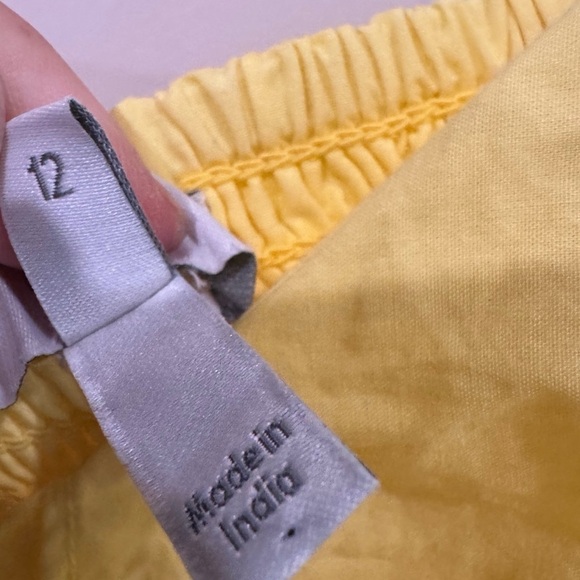 Joie Clorinda Cut Out Hi Low ruffle poplin dress Womens size 12 Large $288 EUC - Picture 9 of 9